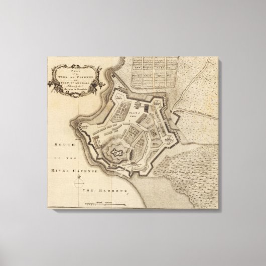 Cayenne Leinwanddruck (Vorderseite)