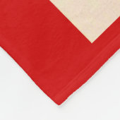 Cayenne-Paprika-Packung aus den 50er Jahren Fleecedecke (Ecke)