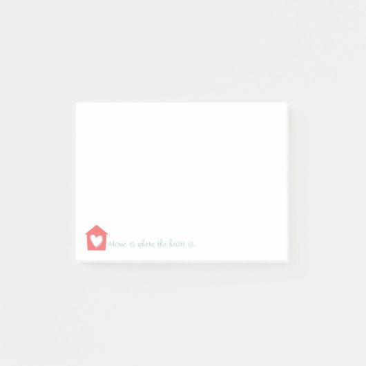 Cayenne Zuhause ist der Ort, an dem das Herz Notiz (Vorderseite)