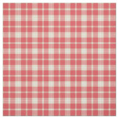 Cayennepfeffer und korallenrote rosa Mode kariert Stoff (Muster)