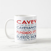 Cayey, Puerto Rico Kaffeetasse (Links)