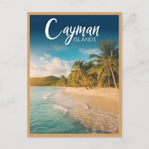 Cayman Insel Ocean Beach Postkarte