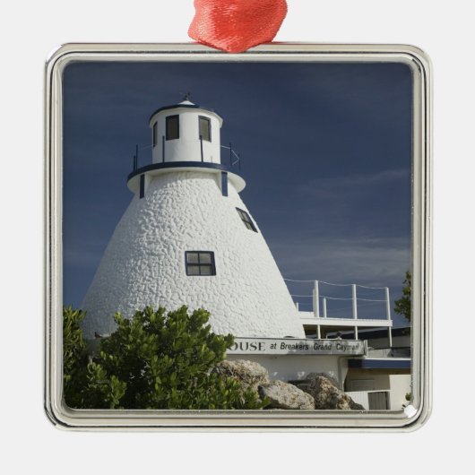 CAYMAN INSELN, GRAND CAYMAN, Frank Sound: alt Ornament Aus Metall (Vorne)