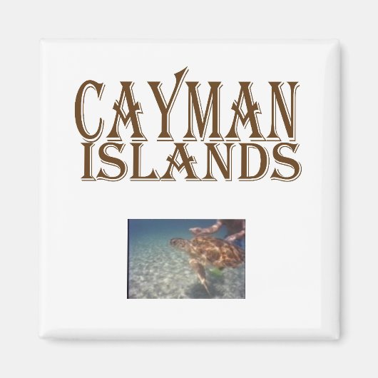 Cayman-Inseln Magnet (Vorne)