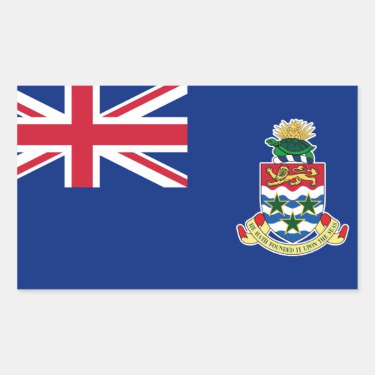 Cayman Islander Flags Stickers (Vorderseite)