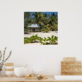 Cayman Islands Beach House Poster (Küche)
