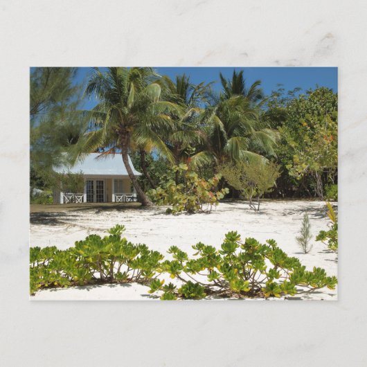 Cayman Islands Beach House Postkarte (Vorderseite)