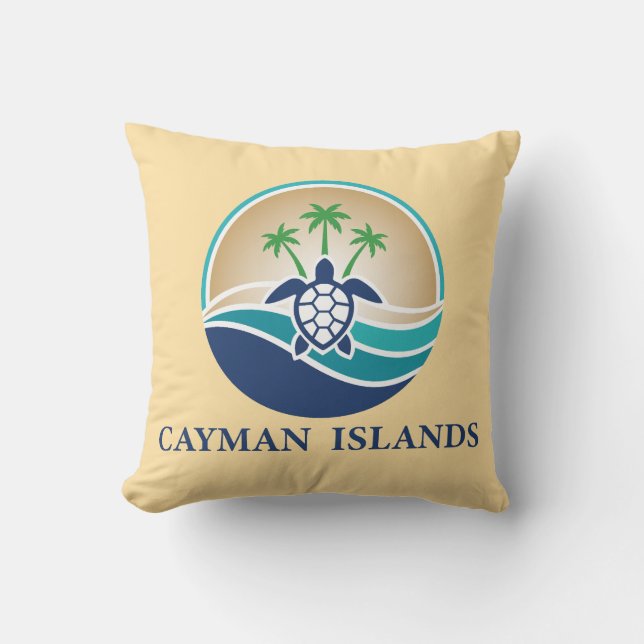Cayman Islands Caribbean Kissen (Vorderseite)