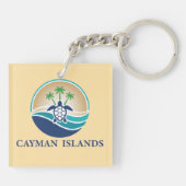 Cayman Islands Caribbean Schlüsselanhänger (Rückseite)