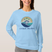 Cayman Islands Caribbean T-Shirt (Vorderseite)