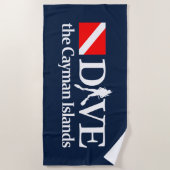 Cayman Islands DV4 Strandtuch (Vorderseite)