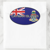 Cayman Islands Euro Sticker (Tasche)