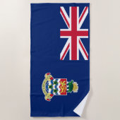 Cayman Islands Flag Beach Tower Strandtuch (Vorderseite)