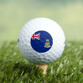 Cayman Islands flagge Golf Balls Golfball (Insitu T-Shirt)
