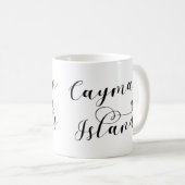 Cayman Islands Flaggenherz, Cayman Isles Kaffeetasse (VorderseiteRechts)