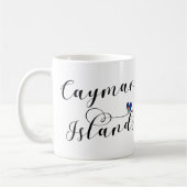 Cayman Islands Flaggenherz, Cayman Isles Kaffeetasse (Links)