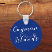 Cayman Islands Flaggenherz, Cayman Isles Schlüsselanhänger (Vorderseite)