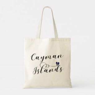 Cayman Islands Flaggenherz, Cayman Isles Tragetasche