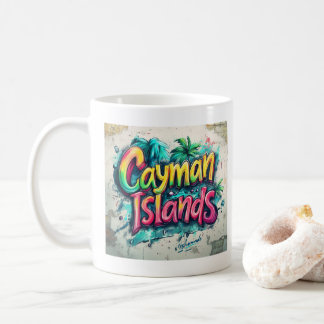 Cayman Islands Graffiti Vibes: Art Island Street Kaffeetasse