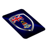 Cayman Islands Mettalic Emblem Magnet (Rechte Seite)