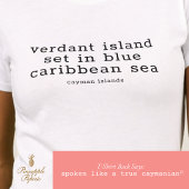 Cayman Islands National Song Personalisiert T-Shirt