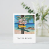 Cayman Islands Postcard Postkarte (Stehend Vorderseite)
