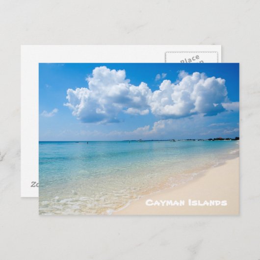 Cayman Islands Postcard - Seven Mile Beach Postkarte (Vorne/Hinten)