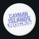 Cayman Islands Rocks Magnet<br><div class="desc">Dieser Artikel der Cayman Islands ist für Leute, die wirklich Cayman Islands Liebe und denken, dass als Ganzes, Cayman Islands Rocks. Cayman Islands Rocks ist nicht in Ordnung, nicht in Ordnung... Wenn Sie so denken, müssen Sie unbedingt eines dieser großartigen Souvenirs der Kaimaninseln oder kaymanischen Geschenkartikel in die Hand nehmen....</div>