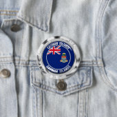 Cayman Islands Round Emblem Button (Beispiel)