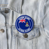 Cayman Islands Round Emblem Button (Beispiel)