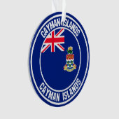 Cayman Islands Round Emblem Ornament (Vorderseite)