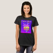 Cayman Islands Summer Vacacation Beach T-Shirt (Vorne ganz)