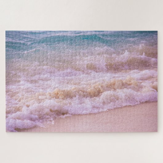 Cayman Islands Waves Crashing Puzzle (Horizontal)