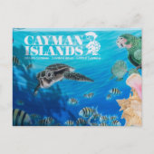 Cayman Islands Welcome Sign Postkarte (Vorderseite)