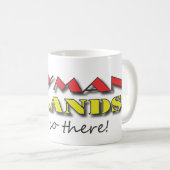 Cayman- Islandskaffee-Tasse Kaffeetasse (VorderseiteRechts)