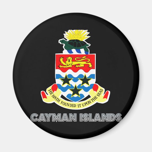 Caymanian Emblem Magnet (Vorne)