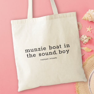 Caymanian Folk Song Munzie Boat Tragetasche