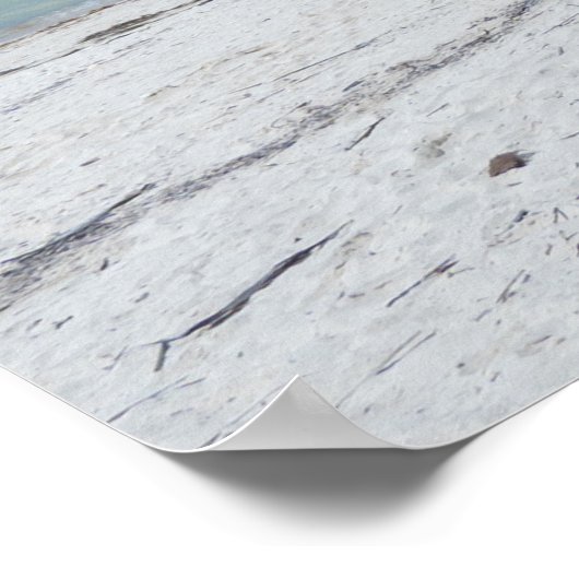 Cayo Blanco Beack in Cuba Poster (Ecke)