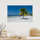 Cayo Blanco Strand in Kuba Poster (Küche)