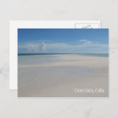 Cayo Coco Cuba Beach Postcard Postkarte (Vorne/Hinten)