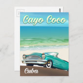 Cayo Coco Cuban Urlaubsplaner Postkarte (Vorne/Hinten)