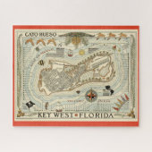 Cayo Hueso - Key West Puzzle (Horizontal)