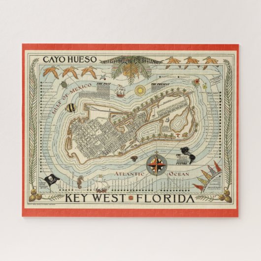 Cayo Hueso - Key West Puzzle (Horizontal)