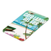 Cayo Largo del Sur Strandurlaub Poster Magnet (Linke Seite)