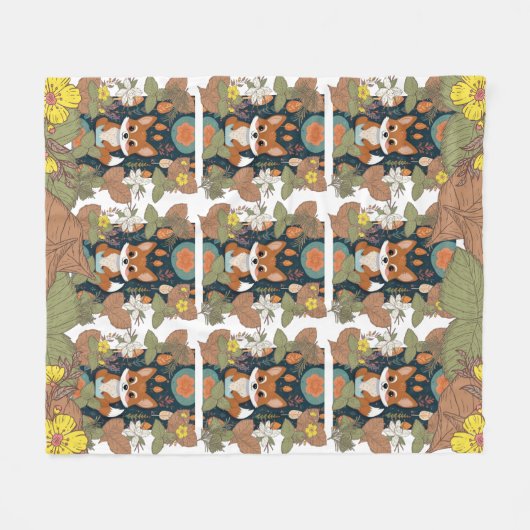 Cayote Vintag Fleecedecke (Vorderseite (Horizontal))