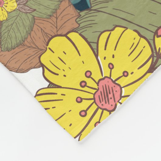 Cayote Vintag Fleecedecke (Ecke)