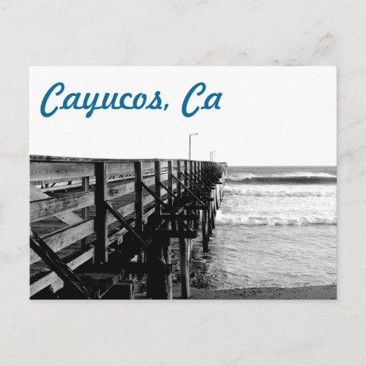 Cayucos, Ca Postkarte (Vorderseite)