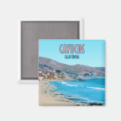 Cayucos California Central Coast Vintag Magnet (Vorderseite/Rückseite)