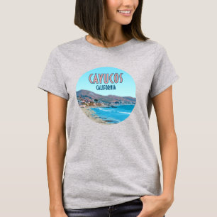 Cayucos California Central Coast Vintag T-Shirt