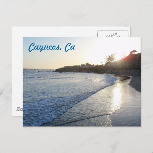 Cayucos California Postkarte (Vorne/Hinten)